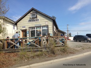 Fine dining, on tour in Yellowknife