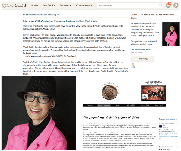 Lisa de Nikolits Blogs